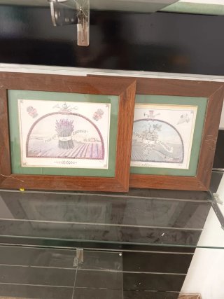 Set di 2 quadri decorativi