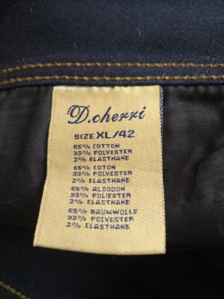 Vaqueros Mujer Azul  Cherry Denim