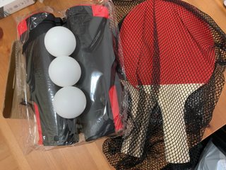 Set de tenis de mesa retráctil