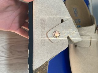 Ciabatte Birkenstock Beige Taglia 38