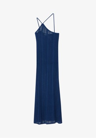 Vestido de punto azul Pull&Bear talla única