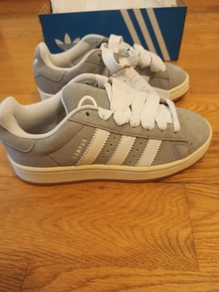Adidas Campus Grises Talla 36 2/3 Nuevas