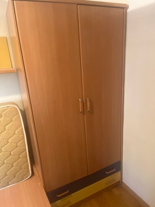 Conjunto juvenil dormitorio completo Con cajoneras