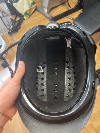 Casco Hípica Fouganza Negro