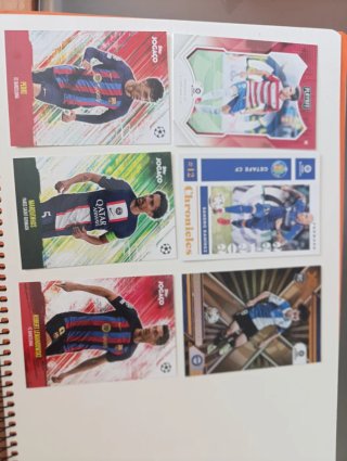 Cromos de fútbol Joma, Topps, Panini(lote o ind)