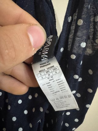 Top Emporio Armani pois donna