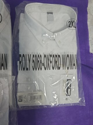 Camisa Blanca ROLY Oxford Mujer XXL