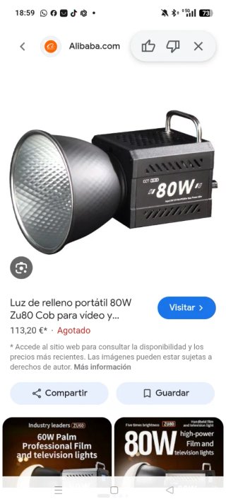 Foco LED 80W