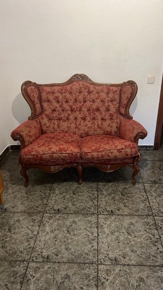 Sofá vintage de 2 plazas