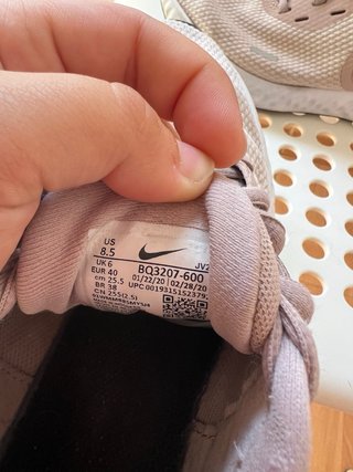 Zapatillas Nike Talla 40 Rosa y Negro