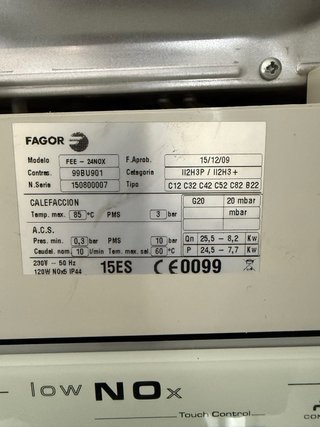 Caldera Fagor + 6 Radiatori in Alluminio