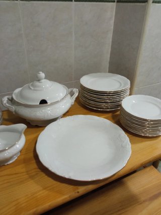 Vajilla Porcelana Alhambra 12 Comensales