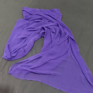 Conjunto Danza Vientre 4 Piezas Morado/ Pedrería.