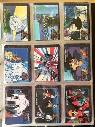 Dragon Ball GT 1996 PP Cards Amada part 1 & 2