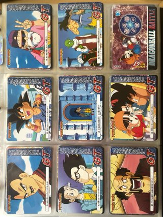 Dragon Ball GT 1996 PP Cards Amada part 1 & 2