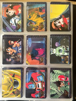 Dragon Ball GT 1996 PP Cards Amada part 1 & 2