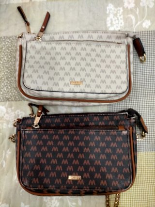 2 Bolsos juveniles M de piel sintética