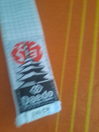 Cinturón Judo MAT AKU 240 cm