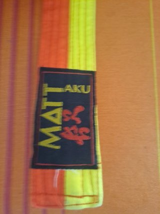 Cinturón Judo MAT AKU 240 cm