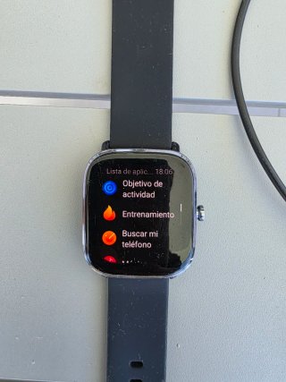 Smartwatch Amazfit Negro
