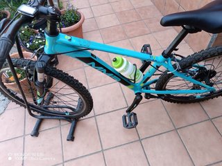 Bicicleta de Montaña Azul