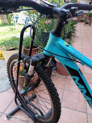 Bicicleta de Montaña Azul
