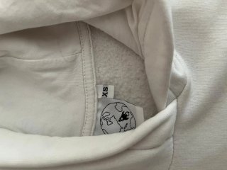 Sudadera NASA Blanca con Capucha