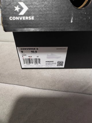 Zapatillas Converse Talla 42.5 Blancas