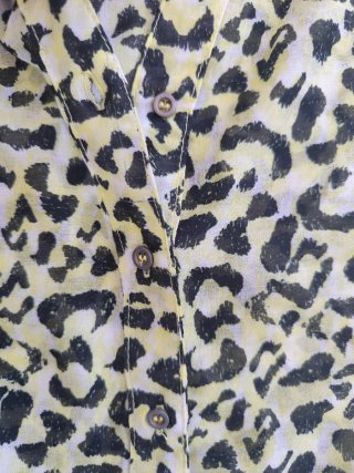 Camisa Stradivarius Animal Print