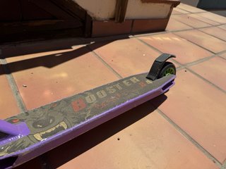 Patinete Scooter Booster Verde y Morado