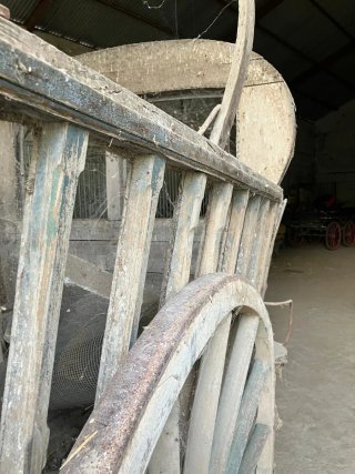 Carruaje antiguo principios siglo XX