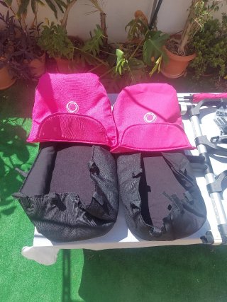 Carro Gemelar Bugaboo Donkey + accesorios