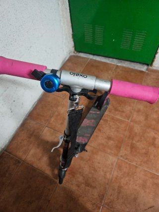 Patinete Oxelo infantil rosa