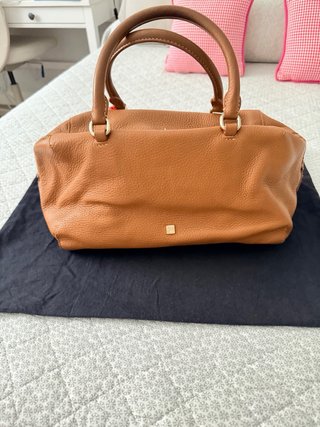 Bolso Piel Vacuno Purificación García Marrón