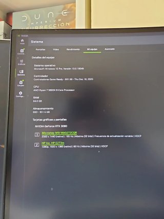 PC Gaming Ryzen 7 5800X RTX 3080 64GB RAM