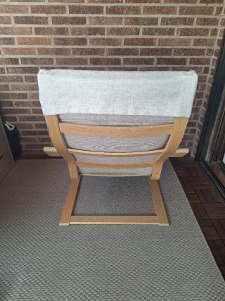 Mecedora Ikea Madera Beige