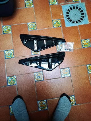 Embellecedores ventilación coche negro para bmw x5