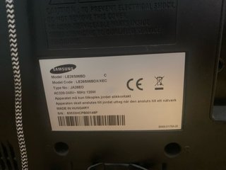 Televisor Samsung Negro 26”