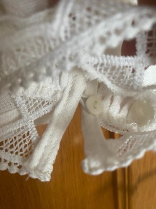 Chaqueta Zara Blanca Bordada