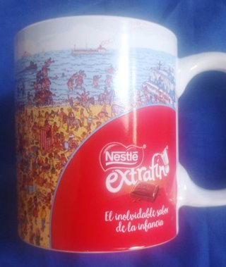 Lote 4 Tazas Publicitarias Cerámica