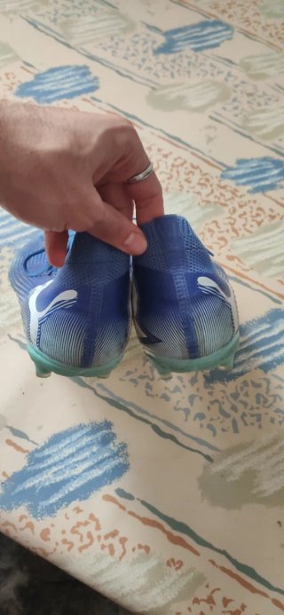 Botas de fútbol FUTURE Match SG Puma azul