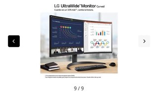 MONITOR LG ULTRAWIDE CURVO – COME NUOVO