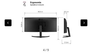 MONITOR LG ULTRAWIDE CURVO – COME NUOVO