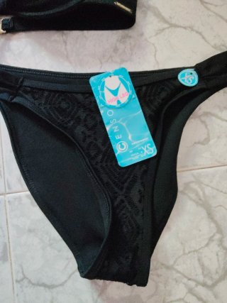 Bikini negro talla nuevo