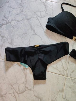 Bikini negro talla nuevo