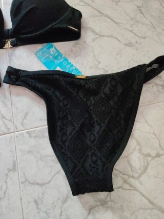 Bikini negro talla nuevo