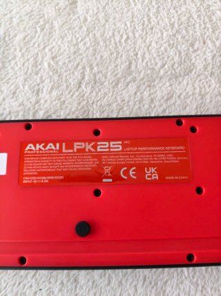 AKAI LPK25 MK2 Controlador MIDI USB 25 teclas