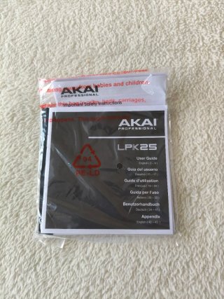 AKAI LPK25 MK2 Controlador MIDI USB 25 teclas