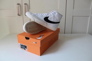 Nike Blazer Mid Blancas Talla 41 Nuevas
