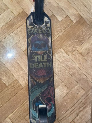 Patinete Oxelo MF1.8 Negro y Rojo